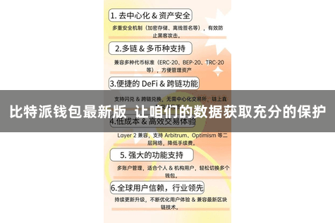 比特派钱包最新版 让咱们的数据获取充分的保护