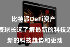 比特派DeFi资产  咱们将带寰球长远了解最新的科技趋势和更动