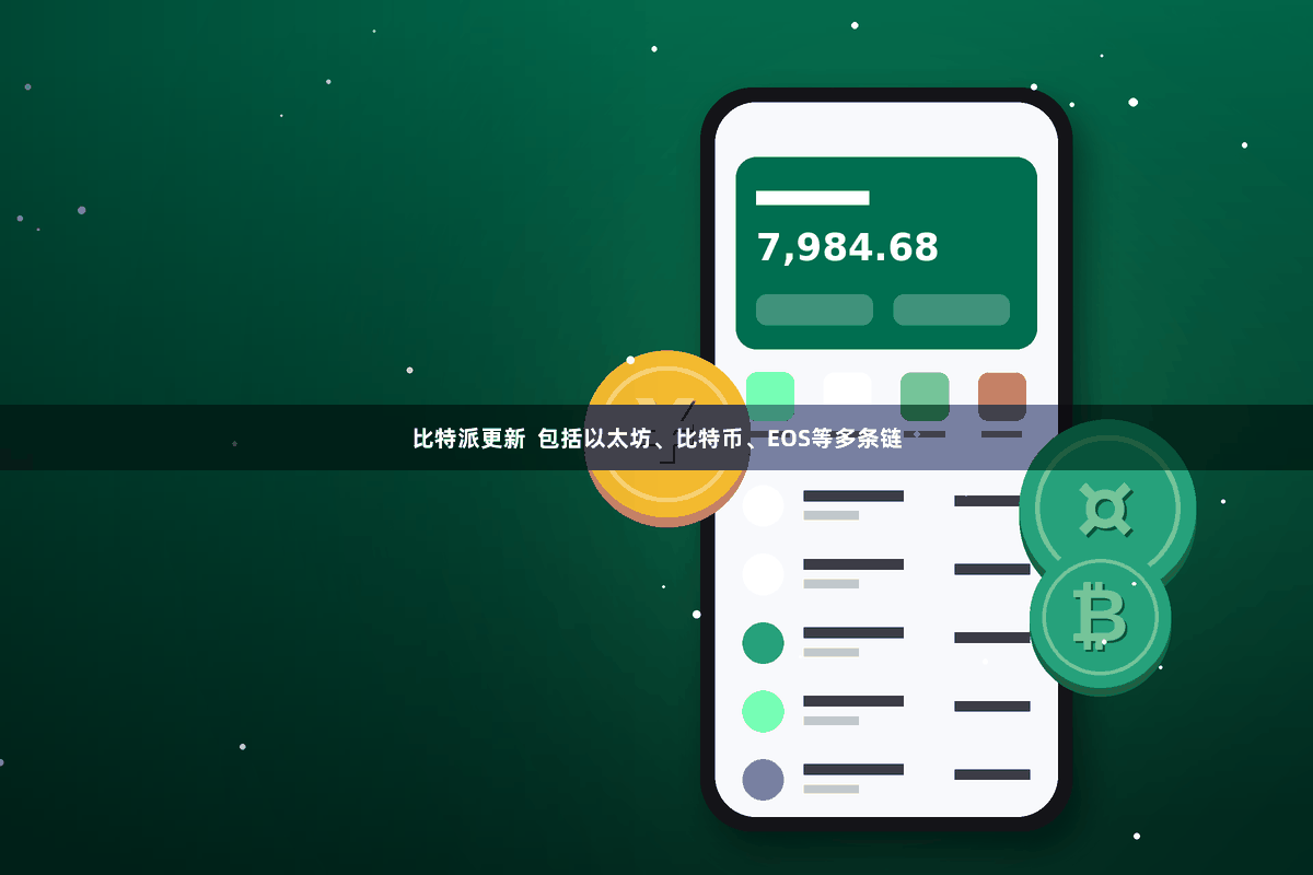 比特派更新  包括以太坊、比特币、EOS等多条链